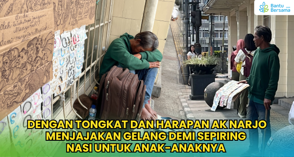 Harapan Tak Padam, Bantu Pak Narjo Bertahan Hidup