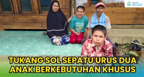 25 Tahun Merawat Dua Anak Berkebutuhan Khusus Tanpa Henti