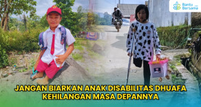 #BantuBelajar Jangan Biarkan Anak Disabilitas Dhuafa Kehilangan Masa Depan