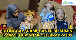 Bantu Adik Kaka Yatim Sakit Tidak Berdaya