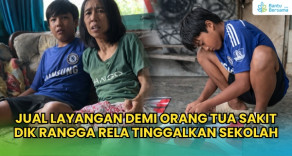 Jual Layangan Demi Orang Tua Sakit, Rangga Rela Tinggalkan Sekolah