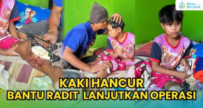Kaki Hancur, Bantu Radit Lanjutkan Operasi
