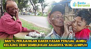 Temani Perjuangan Kakek Hasan, Penjual Jambu Keliling