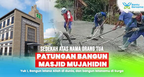 MASJID TUA (1978) DI SLEMAN MULAI LAPUK, SEGERA BANTU PROSES RENOVASI